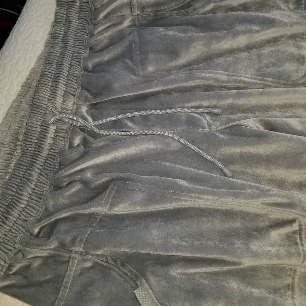 Nike Air Jordan 17 COOL GRAY Velour Sweatshirt and Pants - Picture 12 of 16